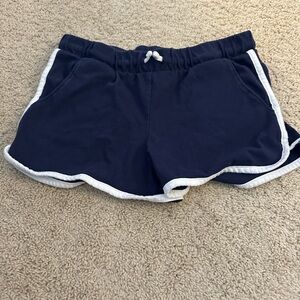 Old Navy Navy Blue Kids Shorts with White Trim